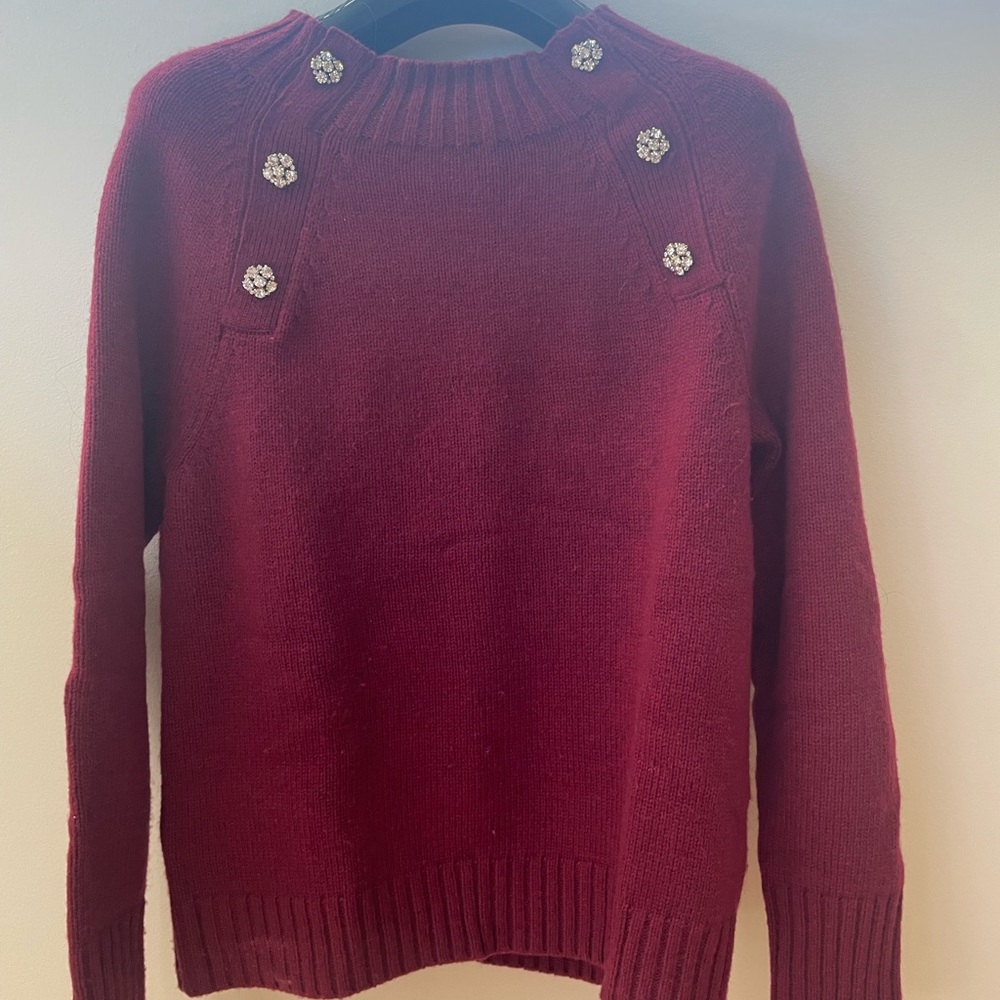 Red Sweater Crewneck | XS